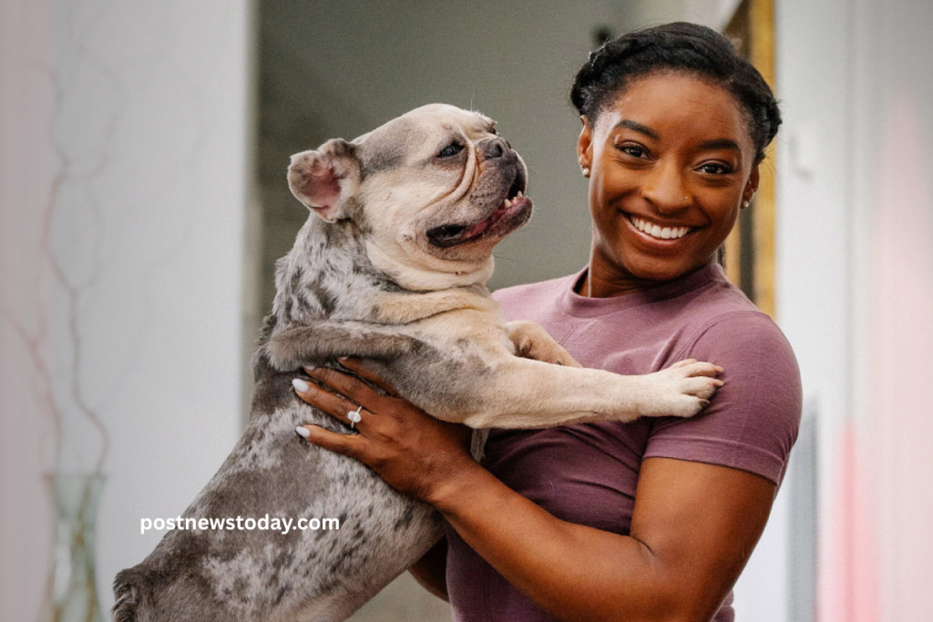 Simone Biles Reveals How Her French Bulldogs Aid Her Mental Health
