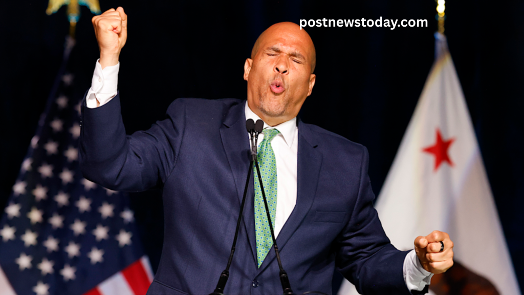 Elon Musk Slams Cory Booker’s Wave as Nazi Salute Gesture